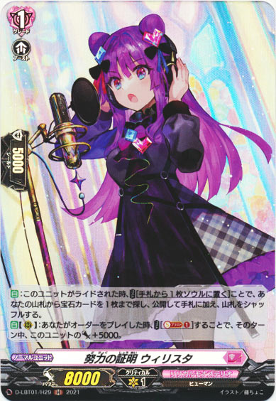 努力の証明 ウィリスタ