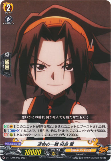 運命の一戦 麻倉 葉