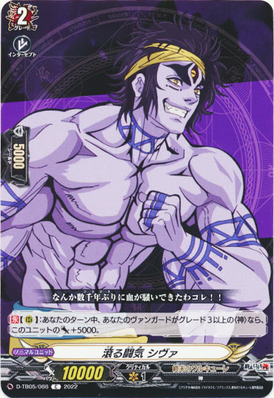 滾る闘気 シヴァ