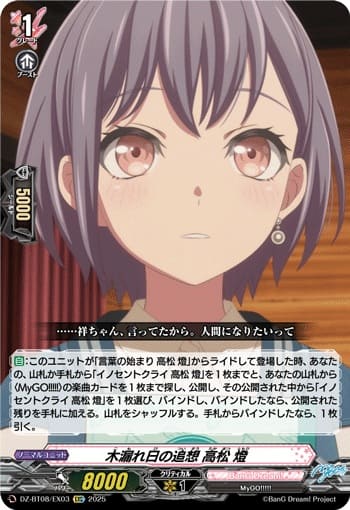 木漏れ日の追想 高松 燈