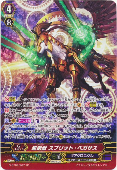 超刻獣 スプリット・ペガサス