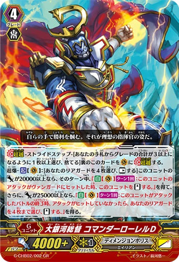 大銀河総督 コマンダーローレルD