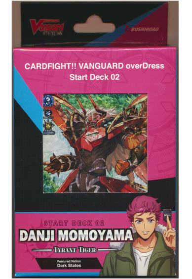 overDress スタートデッキ第2弾 「桃山ダンジ -暴虐の虎-」（英語版）